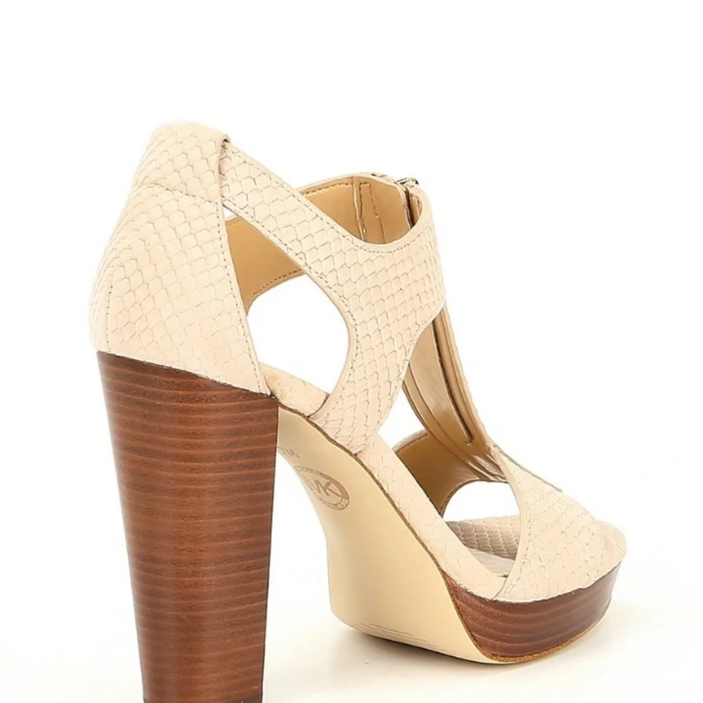 Michael kors Berkley Embossed Snake Print … - Picture 4 of 16